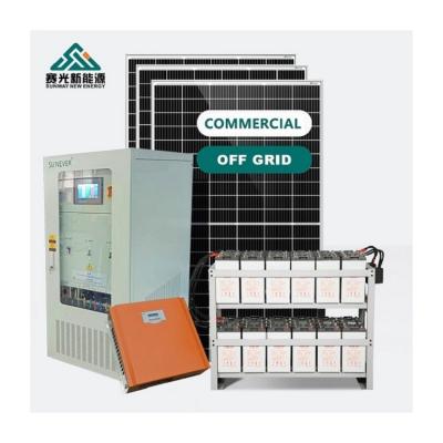 China Sistema de energía de 20kw 30kw fuera de la red con panel solar de 410-700 vatios en venta