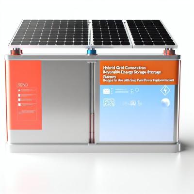 China Hybrid Grid Connection Renewable Energy Storage Battery For Solar Panel Power Source Implementation for sale