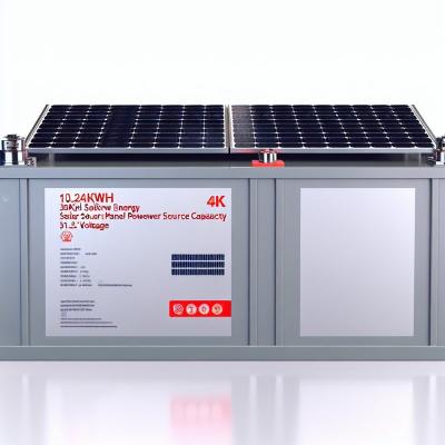 China 10.24 kWh-30 kwh Batería de almacenamiento solar de energía para paneles solares Fuente de alimentación Capacidad 51.2v Voltado en venta