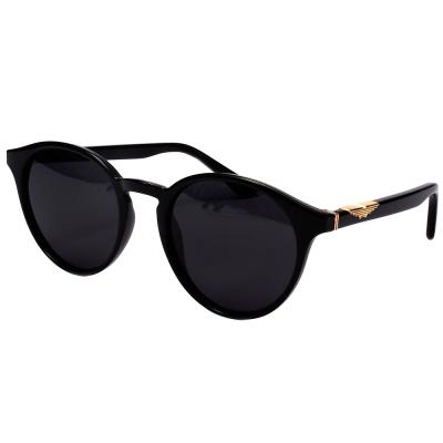 China 2020 Fashionable Eye Sight Round TR90 New Eye Sight Polarized Lens Acetate Temple Class 52-30-140 Sunglasses Mixed for sale