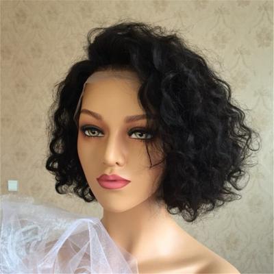 China Curly Curly Virgin Cuticle Aligned Brazilian Hair Human Hair Lace Front Wigs Swiss Lace Human Hair Wigs Kinky Curly Virgin Hair Vendors for sale