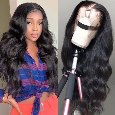 China Lace Front Wigs Human Hair Glueless Body Wave Closure Wig Hair 13x4 Body Wave Wigs For Black Women for sale