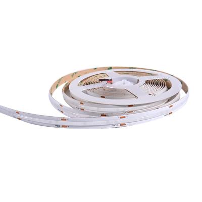 China YINO High Brightness Residential COB LED Strips DC12V 24V 512leds 8mm IP20 10W/M White Warm White Dotless COB LED Strip for sale