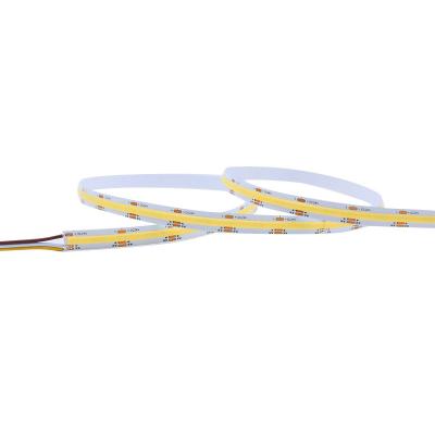 China YINO LE TDC Residential COB LED Strip DC12V and 24V 608leds 10mm IP20 22W/M White Warm White Dotless Flexible COB LED Strip for sale