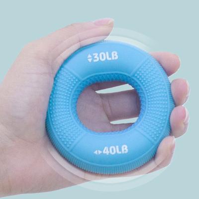 China New Arrival Comfortable Hand Grip Exerciser Silicone Hand Grip Rubber Grip Ring for sale