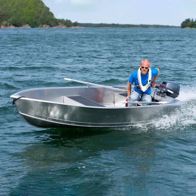 China Best aluminum J-series 16 ft all welded aluminum mod v hull boat for sale for sale