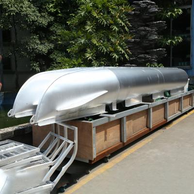 China Wholesale New Aluminum 19Ft Tubes Of Pontoon Barge Or Float For Sale Kinlife 2022 for sale