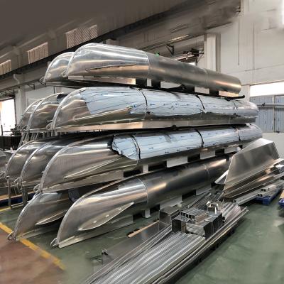 China 2022 Pontoon Kinlife Barge or Pontoon Boat Accessories Boat Log Floating Aluminum Tubes For Sale New for sale