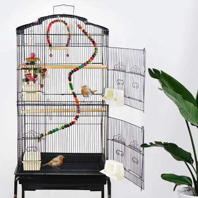 China China Import 601 Wire Cages Flight Size Extra Large Parrot Viable Trays Plastic Antique Bird Supplies Small Bird Cage for sale