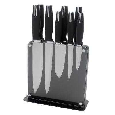 China Workable K0450 Kitchen Knife Stainless Steel Knife Block Set for sale