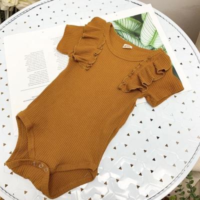 China 2022 100% Cotton Fenfuren Baby Clothes Summer Style Overalls Baby Organic Cotton Overalls Newborn Short Sleeve for sale