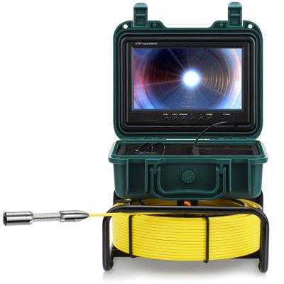 China NIGHT VISION Factory Wholesale Amry Green Case Yellow Cable Customized Color OEM Logo 100 Ft Drain Sewer Conduit Drain Inspection Camera 'sewer for sale