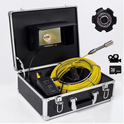 China Customized Length Waterproof Cable Endoscope Pipe Inspection Camera 10Mm Per Meter Thickness 20-200 Guangdong 5Mm NIGHT VISION For Pipe Lines for sale