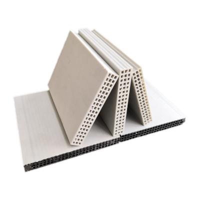 China 60times 4x8 Feet China Waterproof Reusable High Quality PVC Panel Plastic Formwork Panel for sale