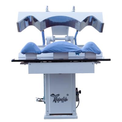 China Automatic Flying Fish Clothes Shirt Cuff And Collar Press Ironing Machine 1300x1350x1400 for sale