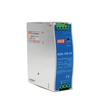 China NDR-150-12 480W/12V/12.5A DIN Single Group Transmission NDR-150-12 Single Transmission Switching Type Switching Power Supply for sale