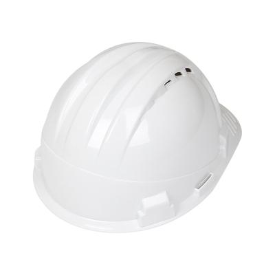 China FRP/PP/ABS Full Yellow White Yellow Adjustable Hard Hat Red Blue Healthy Safety Helmet For Construction Industry Protective Device for sale