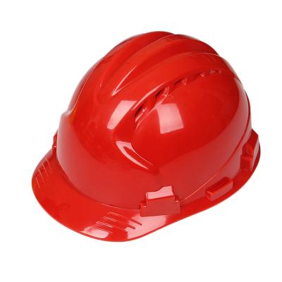 China FRP/PP/ABS Standard Lightweight Plastic Construction Hat Construction Helmet ABS Factory Safety Hard Hat for sale