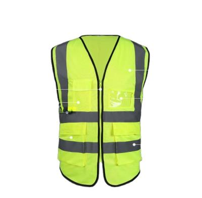 China Suit Anti-static Environmental Traffic Hygiene Vest Safety Vest Building Construction Reflective Reflective Coat for sale