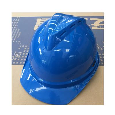 China ABS anti sensational helmet passed the inspection of construction site v-type M-3 work protection and pressure resistance for sale