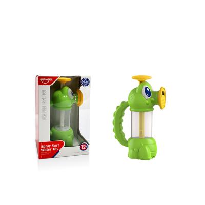 China Eco-friendly Lovely Crocodile Funny Water Gun Bath Toys Cute Plastic Animal Toy For Kids for sale