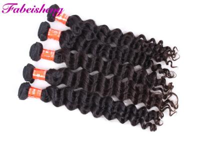 China 100 Percent Human Hair Extensions , Indian Virgin Hair No Tangle No Lice for sale