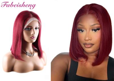 중국 Premium Straight Lace Wigs with Baby Hair and Flawless Texture Double Drawn Coloe 99J Wig 판매용