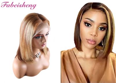 Китай Achieve a Glamorous Look with Highlight Color Lace Front Bob Wig продается