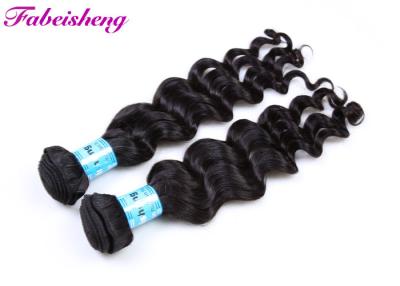 China 8A Grade 100% Original Virgin Brazilian Hair Weaving , Loose  Wave Virgin Human Hair Extension for sale