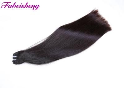 China Doble las extensiones rectas brasileñas exhaustas 100% del cabello humano de la Virgen del pelo de la Virgen 8A en venta