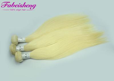 China Extensiones coloreadas rectas del cabello humano, armadura sin procesar del cabello humano del Blonde de miel en venta