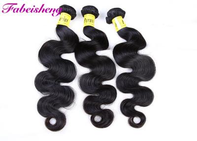 Chine Cheveux péruviens de vague de corps de paquets de cheveux de Vierge crue pour des femmes de couleur aucun produit chimique à vendre