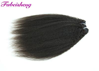 China Pelo de la Virgen del grado 7A del negro de Heathly Natutral, extensiones brasileñas del cabello humano en venta