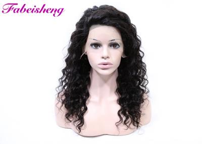 China Shiny Healthy Human Hair Front Lace Wigs For Ladies  / Lace Front Weave for sale