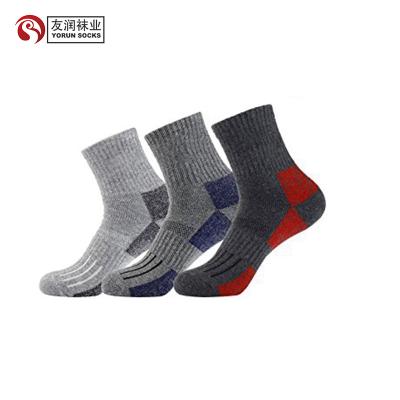 China YR-A 885 Sporty Socks Gray Men's Athletic Socks Viable for sale