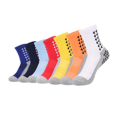 China Anti-Foul Football Socks Anti Slip Football Soccer Socks Non Slip Sport Socks for sale