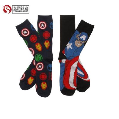 China YR-A 1085 Viable Socks Superhero Socks Hero Socks for sale