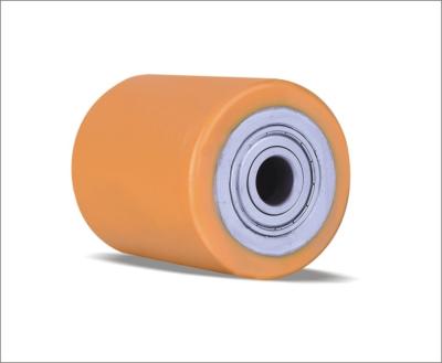 China Good Quality Abrasion Resistance China Discount Large Polyurethane Rollers With Center Diameter Steel Range 70-110mm for sale