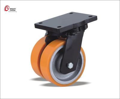 China Ductile Iron Makers 5 x 2 6x2 8x2 Inch Casters 2000 Lb 5000 Lb Locks Heavy Duty Casters Casters 2000kg Wheels for sale