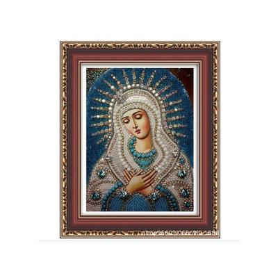 China Environmental Materials DIY Crafts Religious Hot Selling Home Decoration Shaped Diamond Crystal Painting for sale