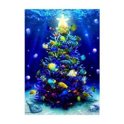 China Modern Christmas Tree Underwater Diamond Painting 5d Water Park Style DIY Wholesale for sale