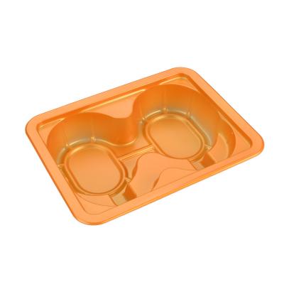 China Customizable Plastic Food Salad Trays Fruit Tray for sale