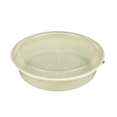 China Disposable Food Noodle Box Food Buckets Pasta Box Disposable Pasta Tray With Lid for sale