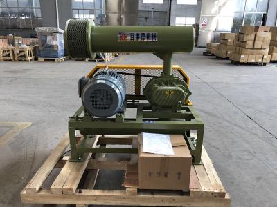 Cina Ventilatore delle radici dei lobi di tipo tre di 1.5KW-15KW BK di verde dell'esercito con il consumo di energia economico a basso rumore in vendita