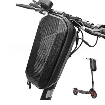 China Waterproof Front Bag Kick Scooters Hanging Bag Folding Bike Front Handlebar Bag Scooter Storage Folding Bike Case for sale