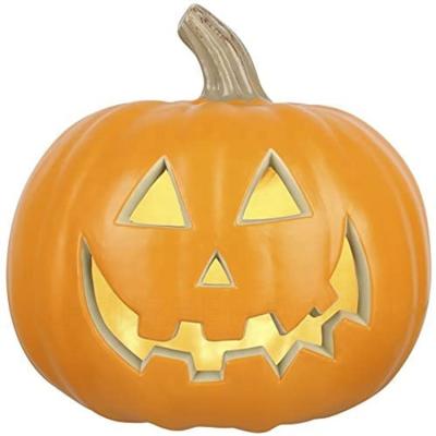 China Battery Operated Indoor Outdoor Light Pumpkin Lantern For Halloween Decoration In The Garden Patio Front Door Jack O Lantern for sale