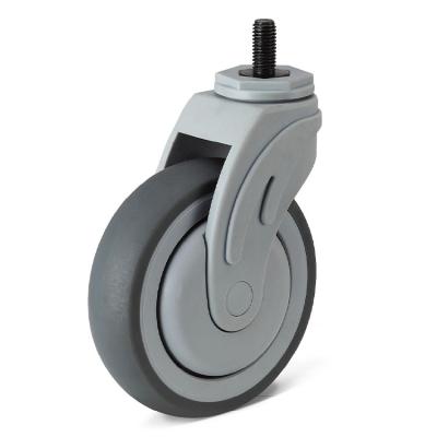 China Other Manufacturer Medical Caster Wheel 3 Inch 4 Inch 5 Inch Non-Toxic And Tasteless TPR Caster Wheel With PP Core for sale