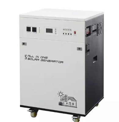 China 5kw 20kw 30kw 100ah 48v station panels kit lithium battery solor energy system generator use for home 560*350*928 for sale