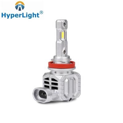 China Aluminum Alloy HyperLight H4 LED H7 H11 H8 9006 HB4 H1 H3 HB3 M5P Car Headlight Bulbs 90W Automobile Auto Lamps 6000K LED for sale