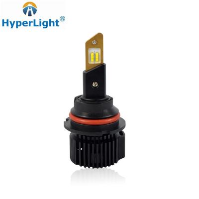 China Aluminum alloy HyperLight 9600Lumens super bright P16 H4 led headlight bulb factory price h4 h13 9004 9007 led headlights for sale